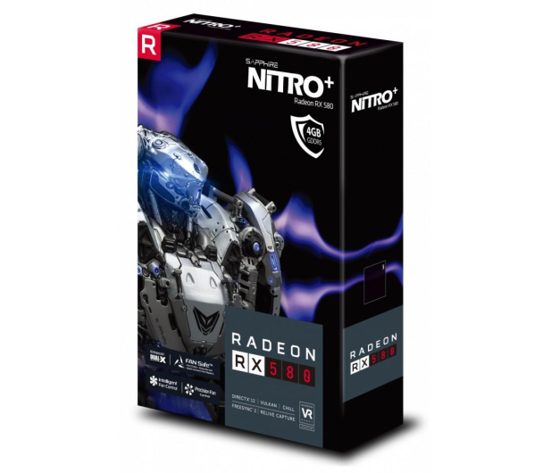 Sapphire Radeon RX 580 NITRO+ 4 GB GDDR5 - 364468 - zdjęcie 2
